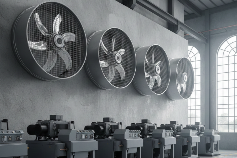 Como os Exaustores Industriais de Parede Elevam a Qualidade do Ar no Ambiente de Trabalho