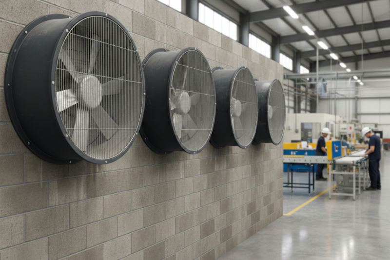 Exaustores Industriais de Parede: Melhore a Qualidade do Ar na Sua Empresa de Forma Eficiente